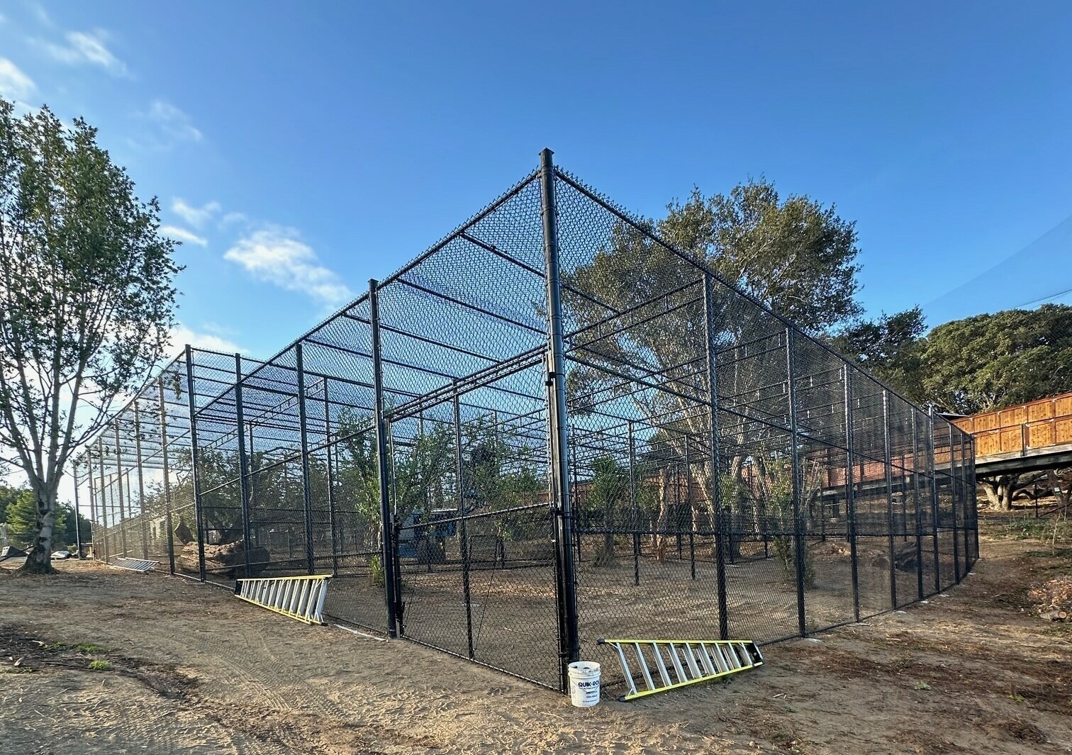 Zoo fencing